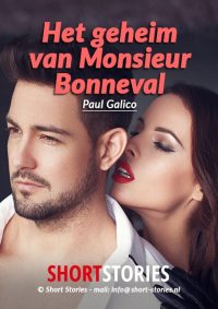 Het geheim van<br>Monsieur Bonneval<br>Van: Paul Galico<br>Stem: R.E. de Vries<br>Speelduur: 34'34"